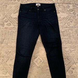 Paige dark wash denim